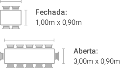 Dimenses 10-12 lugares